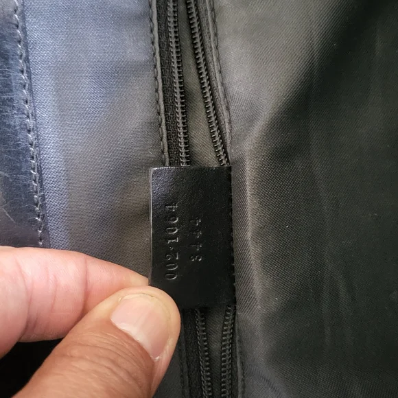 GUCCI Handbag Tote Bag Jackie GG Canvas.. Authentic - Picture 9 of 13